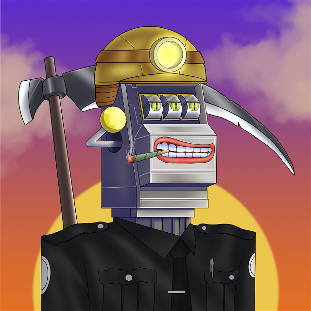 NFT Slot Bot with Serial  355 from HBAR NFT Collection  Slot Bots