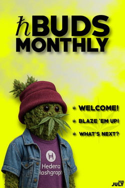 HBAR NFT Collection ℏBUDS Monthly - Vol. 1 - July 2025