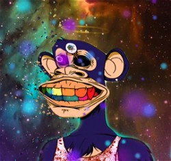 HBAR NFT Collection The Lost Monkeys  and the Disco Samurai