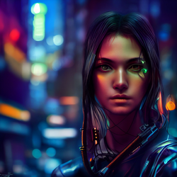 HBAR NFT Collection Cyberpunk Ladies