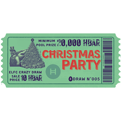 HBAR NFT Collection ELFC Crazy Ticket