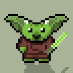 HBAR NFT Collection Crypto Gremlins - 02 - Yoda
