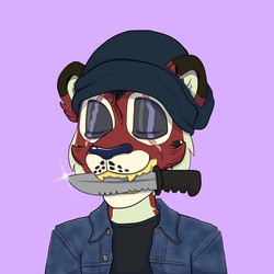 NFT Wild Tigers #3134 with Serial  3134 from HBAR NFT Collection  Wild Tigers 