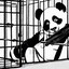 HBAR NFT Collection Panda with a Gun