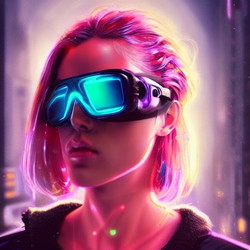 HBAR NFT Collection CYBERPUNK GIRLS