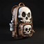 HBAR NFT Collection Encrypted Skulls Backpack
