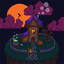 HBAR NFT Collection Pixel Land - Haunted House