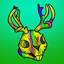 HBAR NFT Collection Hippie Skulls-Jackalope