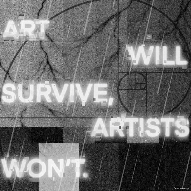 NFT ART WILL SURVIVE with Serial  18 from HBAR NFT Collection  ART WILL SURVIVE 