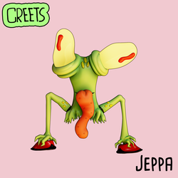 HBAR NFT Collection CREETS 3D - JEPPA