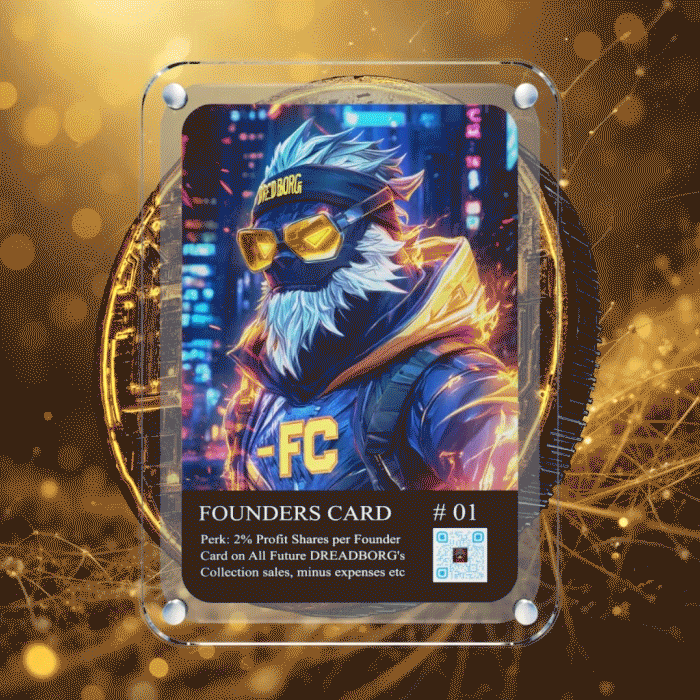 HBAR NFT Collection DREADBORG FOUNDERS CARD