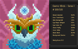 HBAR NFT Collection Cosmic HBirds