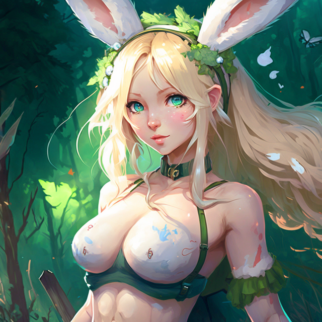 NFT Waifu #106 with Serial  106 from HBAR NFT Collection  Hedera Waifus