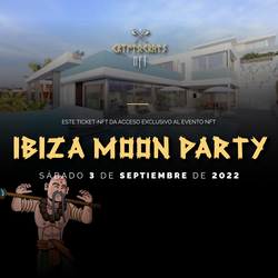 HBAR NFT Collection Ibiza Moon Party Ticket