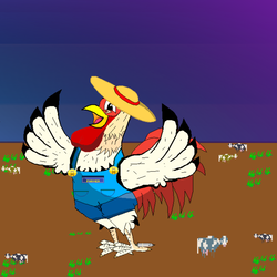 HBAR NFT Collection PixelHApes x Rooster Cartel