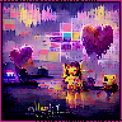 HBAR NFT Collection r3n_ly's glitch treasure hunt