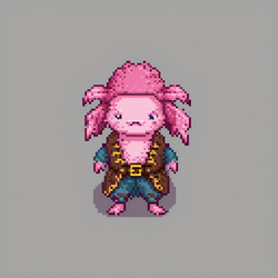 HBAR NFT Collection Pixel Axolotl 