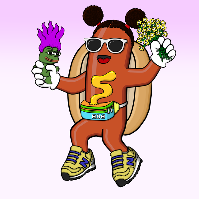 NFT Hotdog Hustle Gen 2 with Serial  193 from HBAR NFT Collection  Hotdog Hustle Gen 2