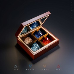 HBAR NFT Collection 4 Crystal Elements of Nature